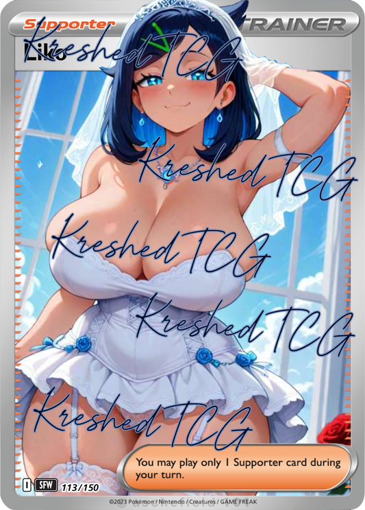 Liko Pokémon Full Art Holo – Anime Custom Card | KreshedTCG
