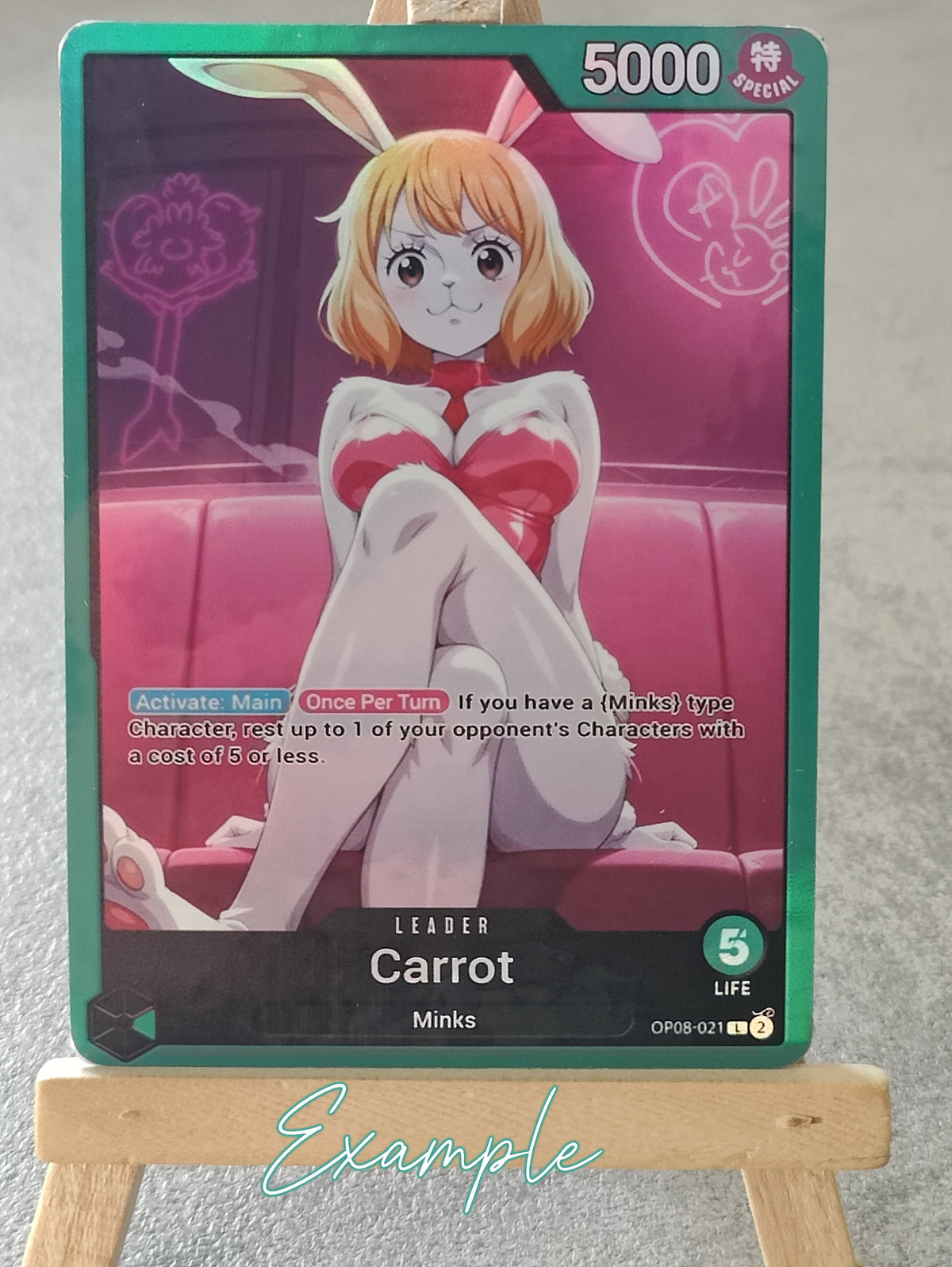 Uta OP01-005 One Piece Full Art Holo – Anime Custom Card | KreshedTCG