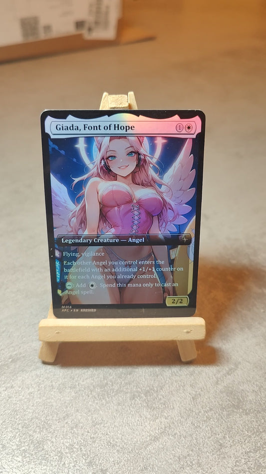 Y'shtola, Night's Blessed MTG Full Art Holo – Anime Custom Card | KreshedTCG